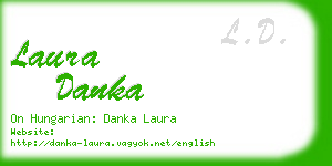laura danka business card
